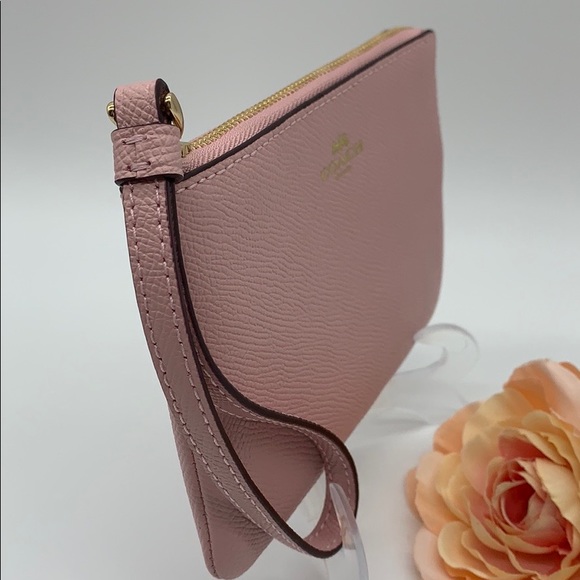 COACH Corner Zip Wristlet imitation gold/blossom - Picture 5 of 9